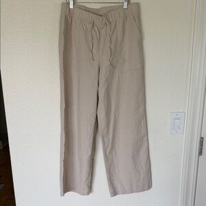 Linen three dots women’s pants size medium